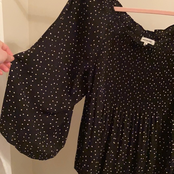 Max Studio polka dot top - Picture 3 of 3